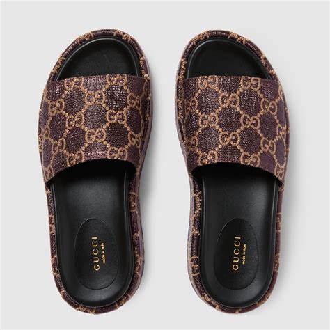 gucci slides flannels|gucci women's slides clearance sale.